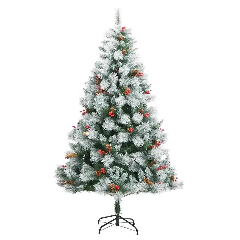 Artificial Hinged Christmas Tree with 300 LEDs & Ball Set 180 cm Price
