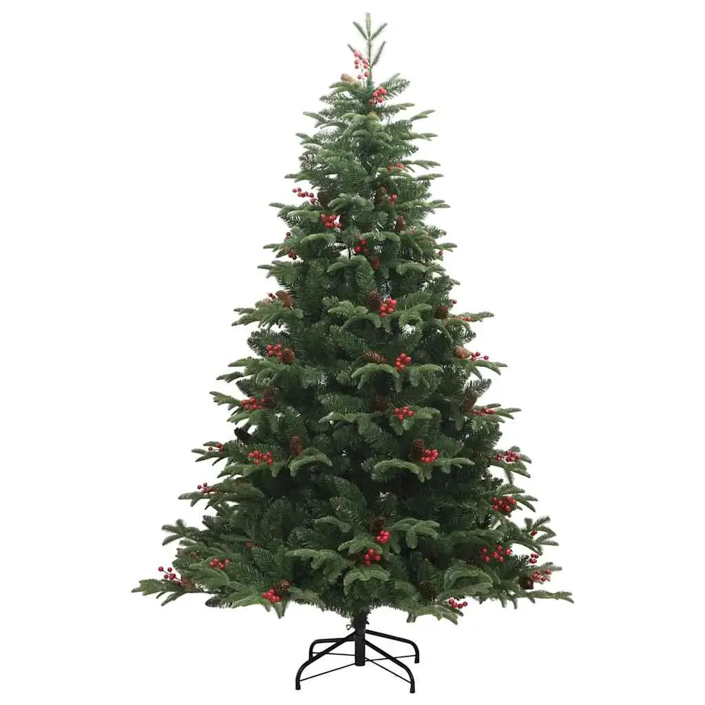 Artificial Hinged Christmas Tree with 300 LEDs & Ball Set 180 cm Price