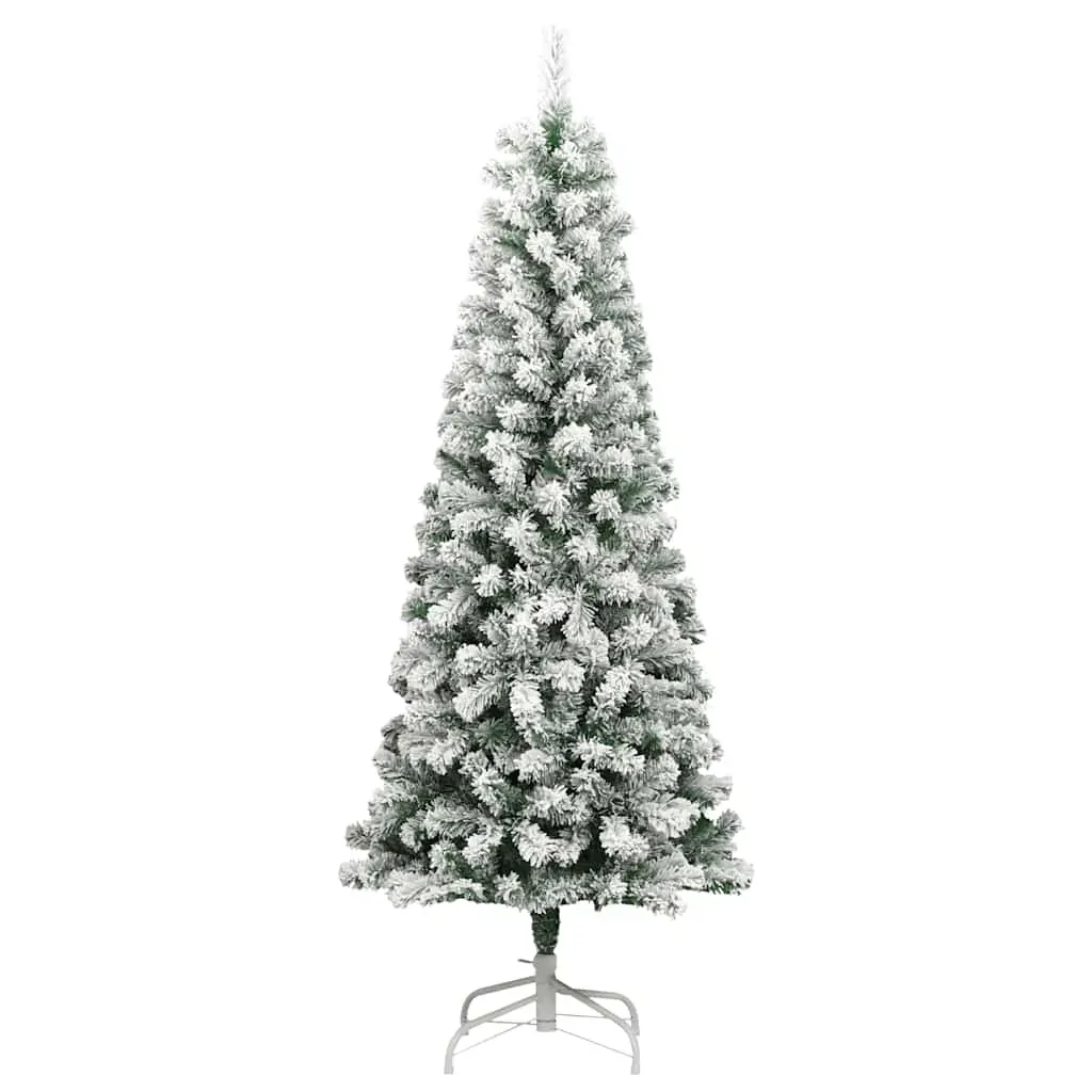 Artificial Hinged Christmas Tree with 300 LEDs & Ball Set 210 cm Price
