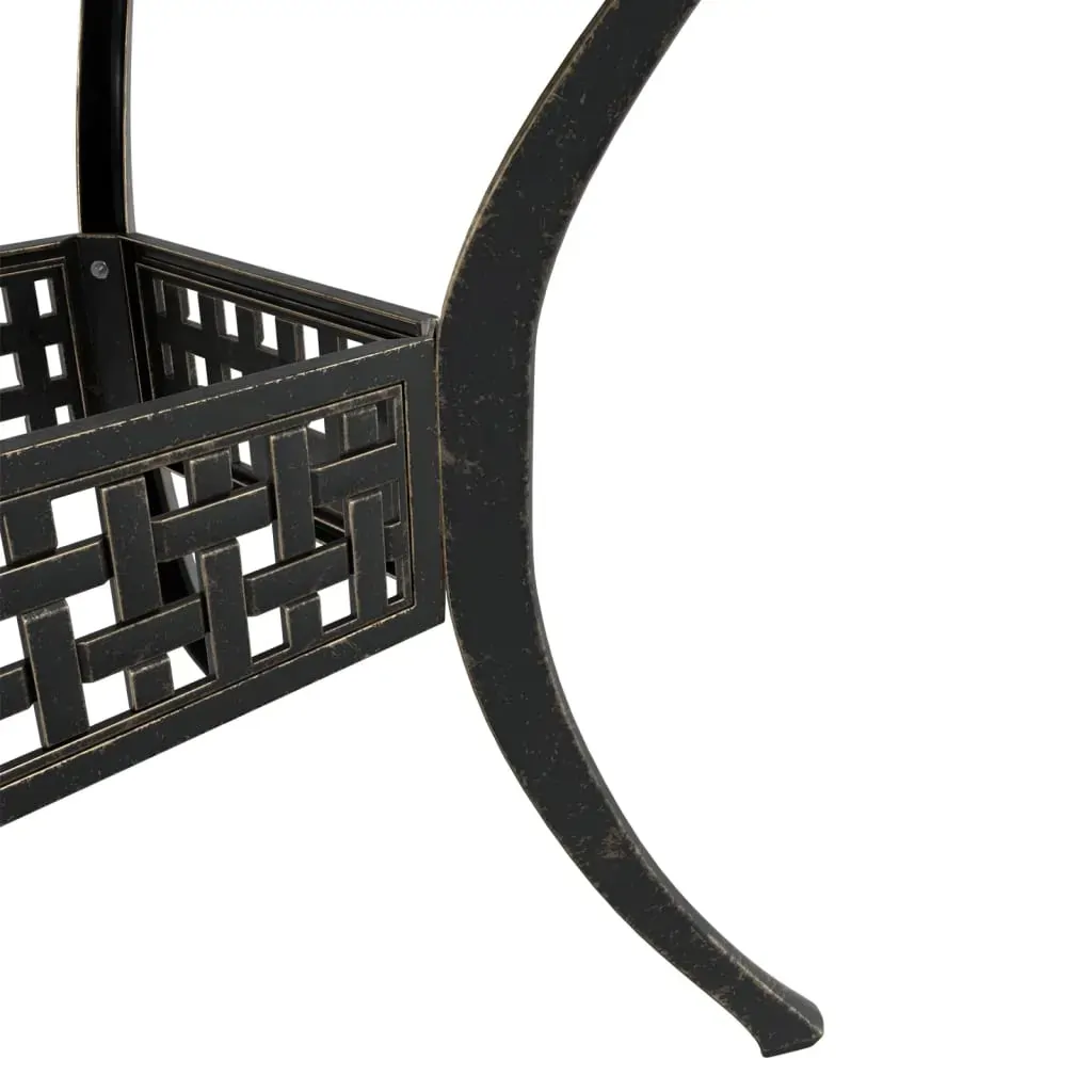 3 Piece Bistro Set Bronze Cast Aluminium Price