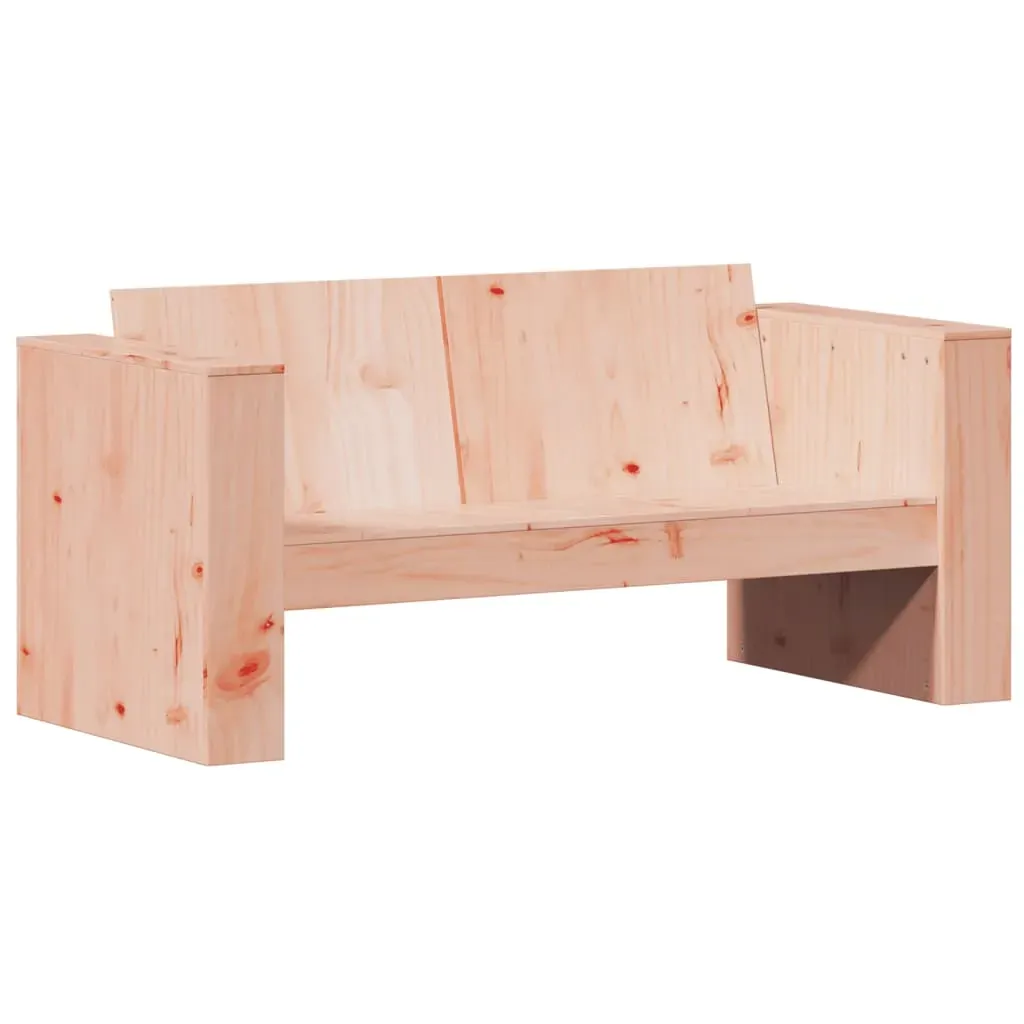 2 Piece Garden Lounge Set Solid Wood Douglas Price