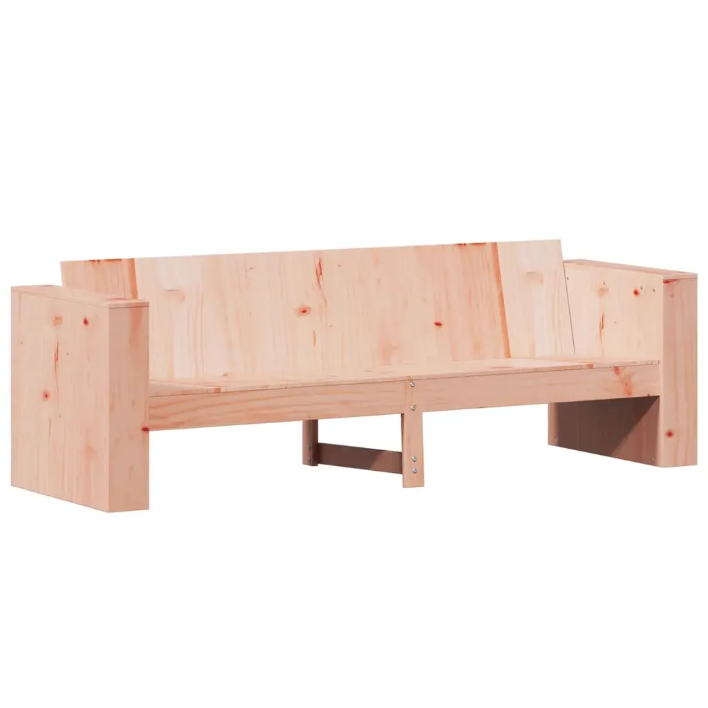 2 Piece Garden Lounge Set Solid Wood Douglas Price