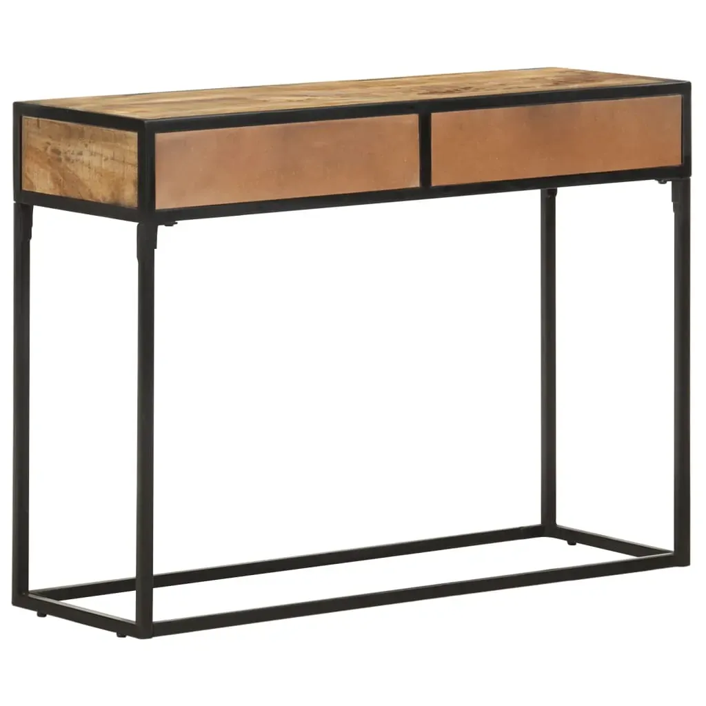 Console Table 100x35x75 cm Solid Mango Wood Price
