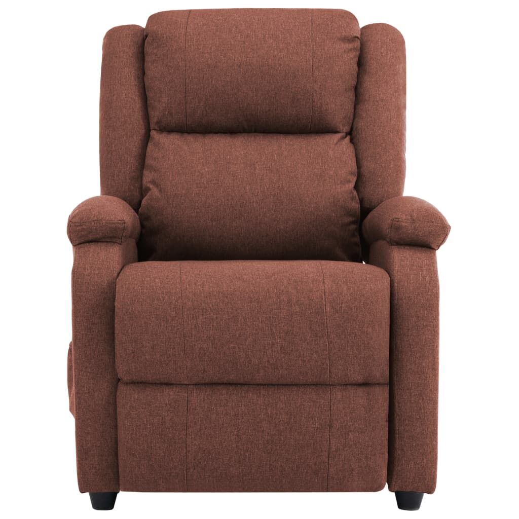 Massage Chair Brown Fabric Price