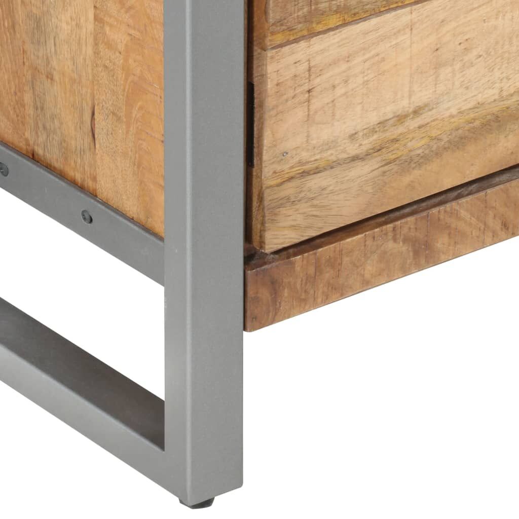 Bedside Cabinet 40x30x50 cm Rough Mango Wood Price
