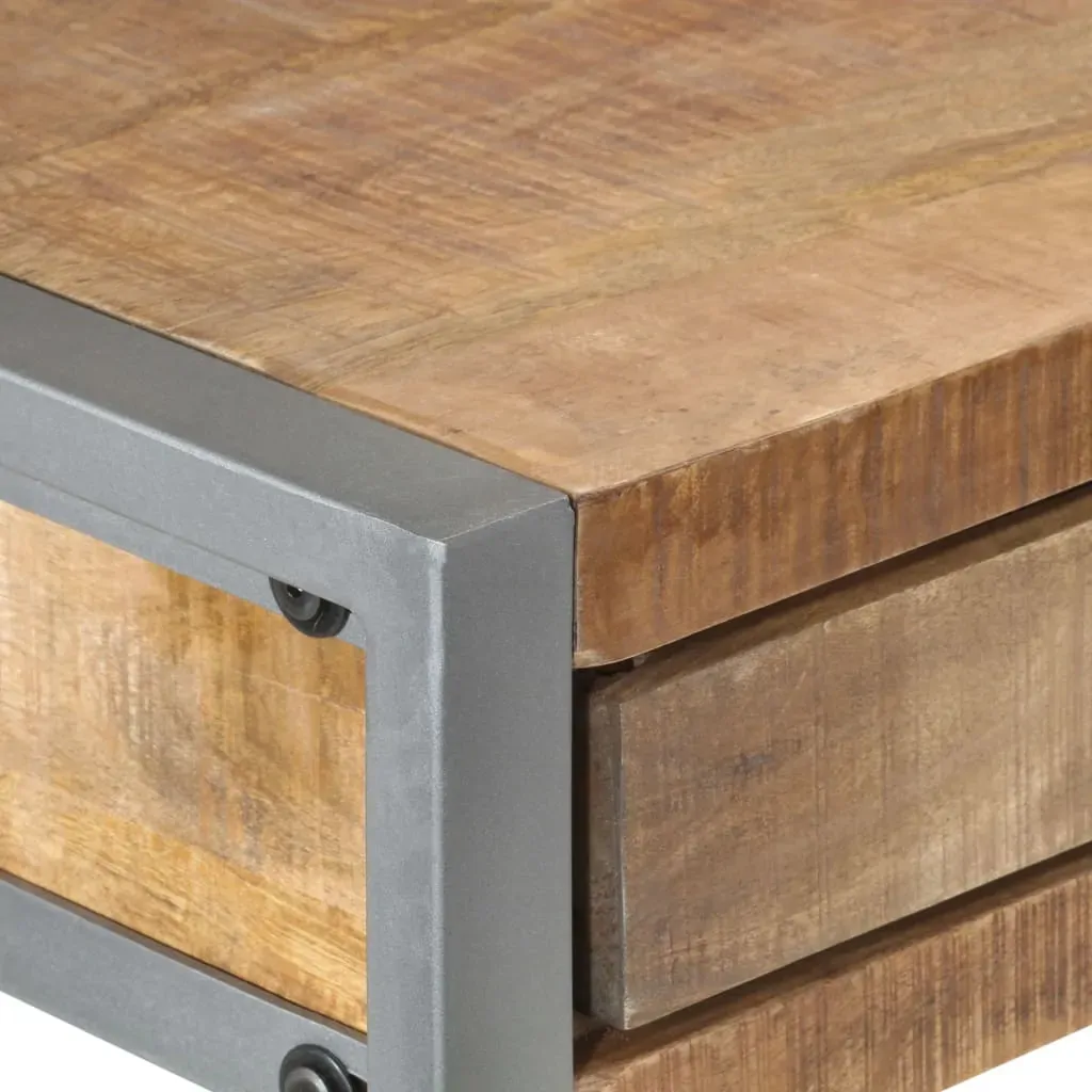 Desk 108x50x75 cm Rough Mango Wood Price