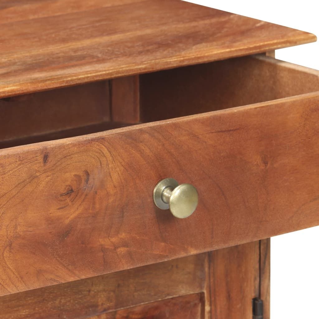 Sideboard 135x35x75 cm Solid Acacia Wood Price