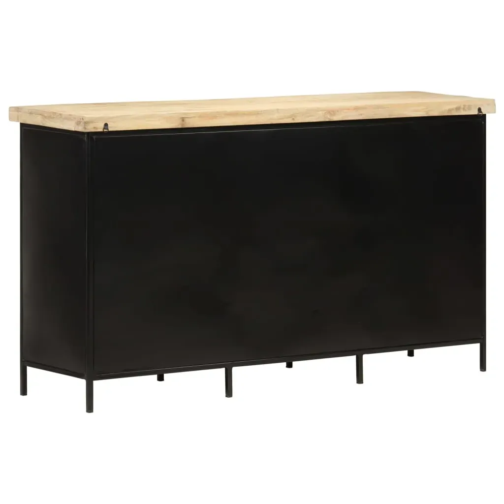 Sideboard 140x38x76 cm Rough Mango Wood Price