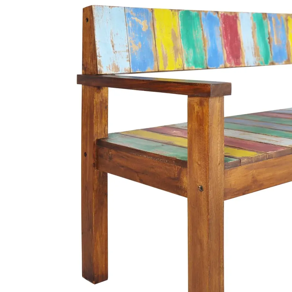 Bench 115 cm Solid Reclaimed Wood Price