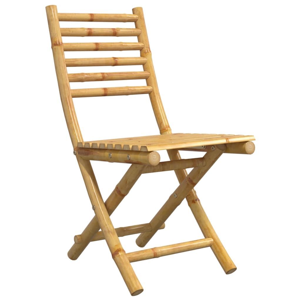 5 Piece Garden Dining Set Bamboo Price