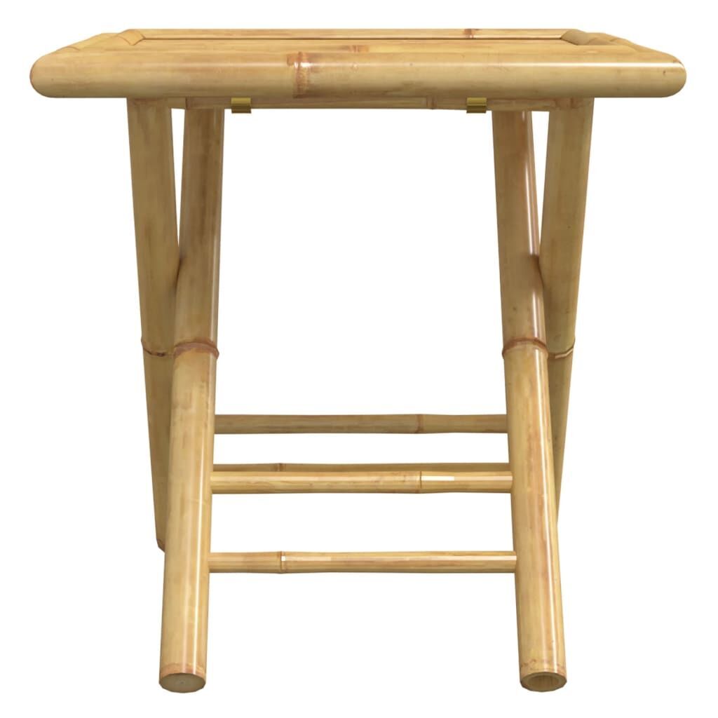 3 Piece Bistro Set Bamboo Price