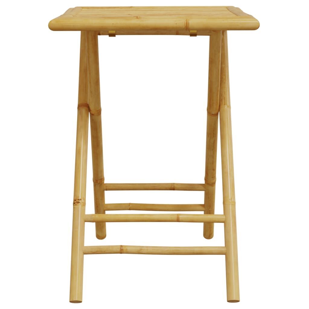 3 Piece Bistro Set Bamboo Price