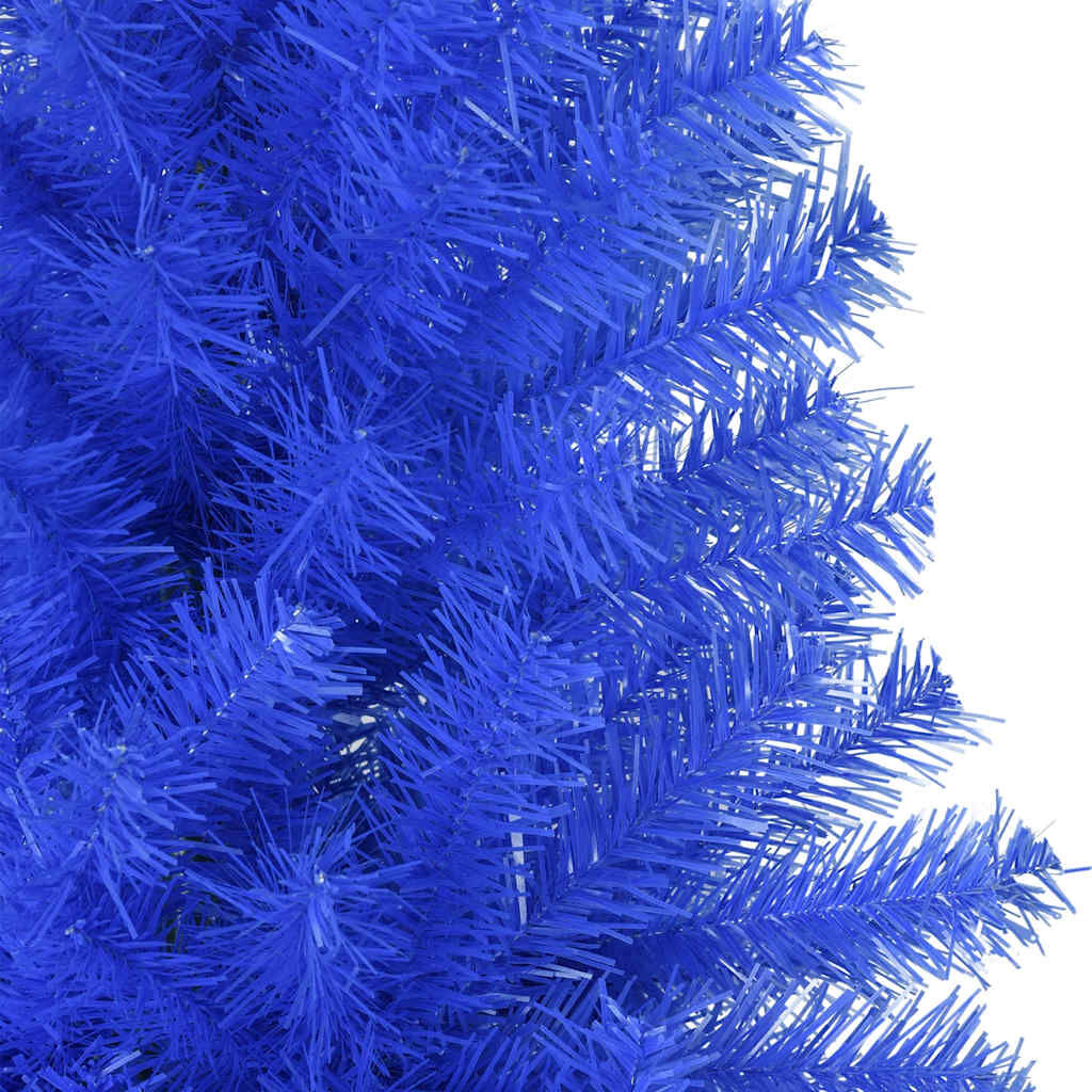 Artificial Christmas Tree with Stand Blue 240 cm PVC Price