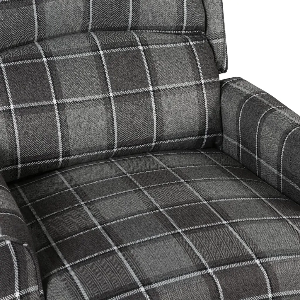 Reclining Chair Grey Fabric Price