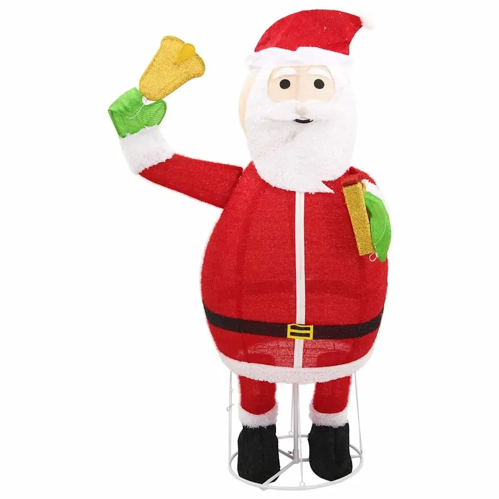Decorative Christmas Santa Claus Figure LED Luxury Fabric 180 cm Price