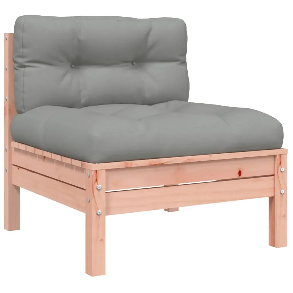 5 Piece Garden Sofa Set with Cushions Solid Wood Douglas Fir Price