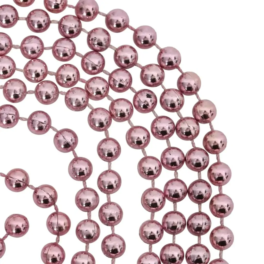 65 Piece Christmas Bauble Set Pink/Red/White Price