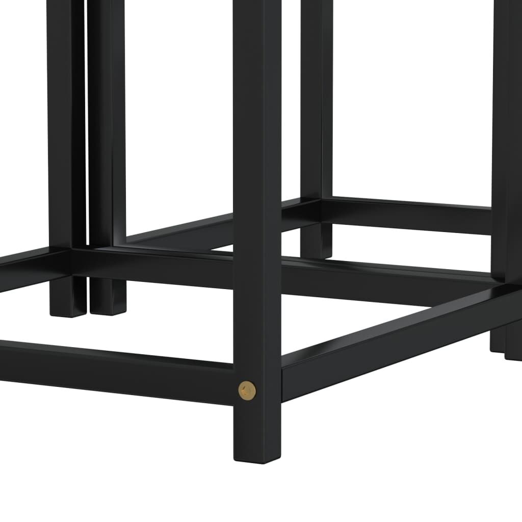 Tea Tables 2 pcs MDF Black Price