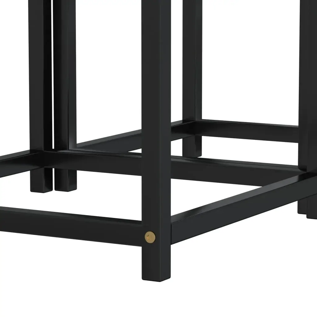 Tea Tables 2 pcs MDF Black Price