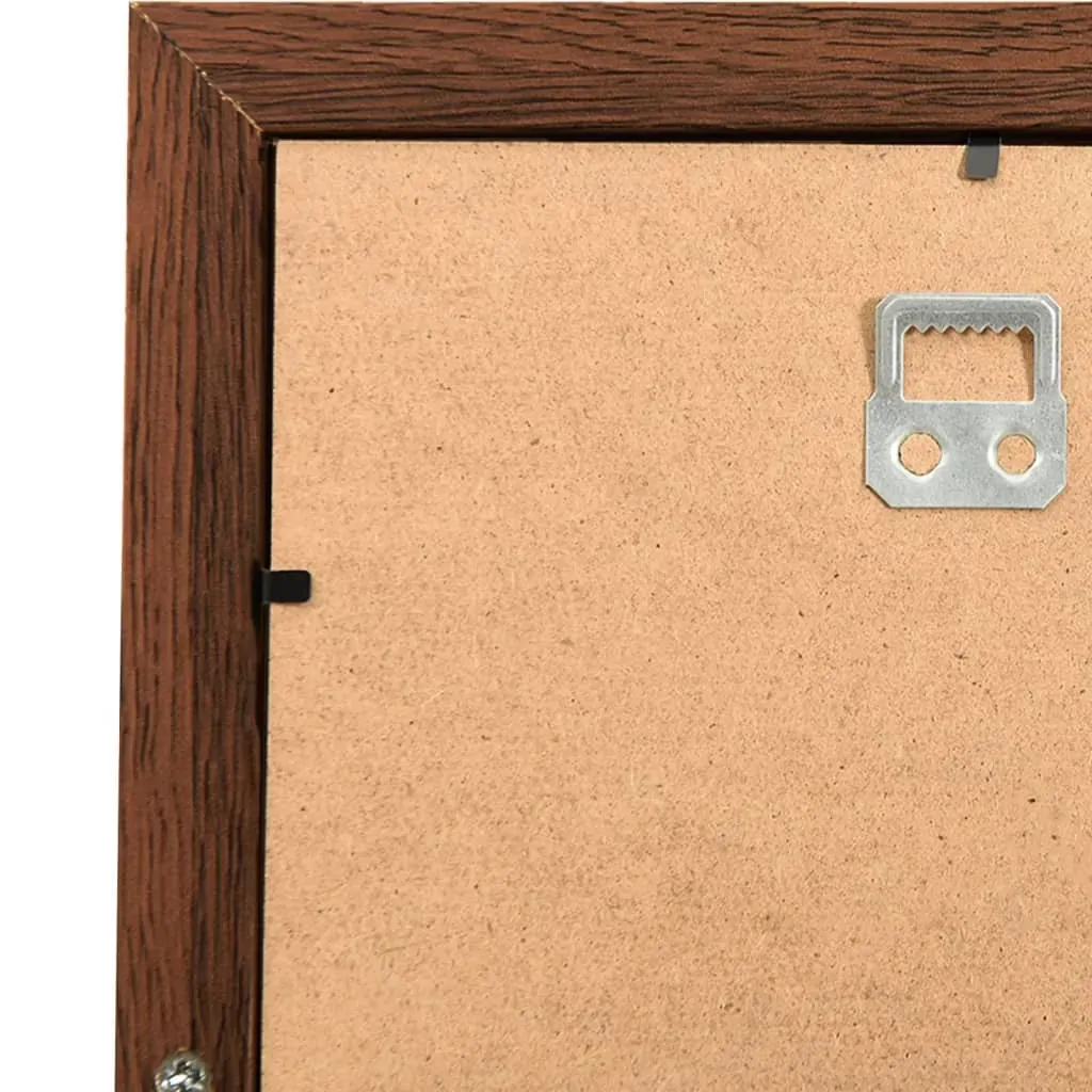 Collage Photo Frame for Picture 10 pcs 13x18 cm Dark Brown MDF Price