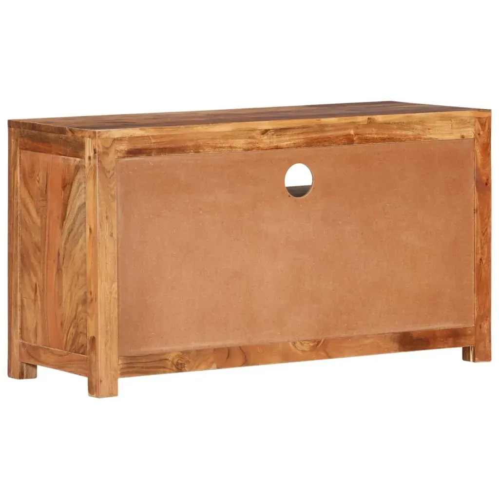 TV Cabinet 90x34.5x50 cm Solid Wood Acacia Price