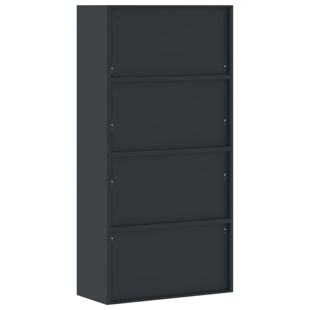 File Cabinet Anthracite 90x40x180 cm Steel Price