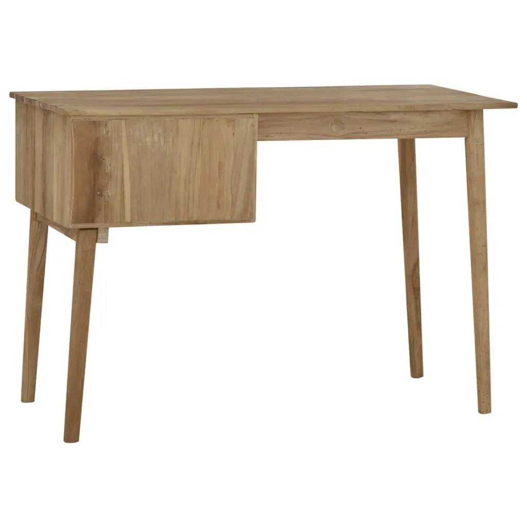 Desk with 2 Drawers 110x52x75 cm Solid Wood Teak Price