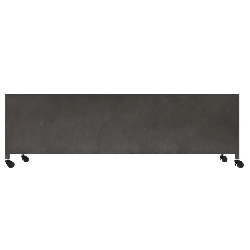 TV Cabinet Silver 110x30x40 cm Iron Price