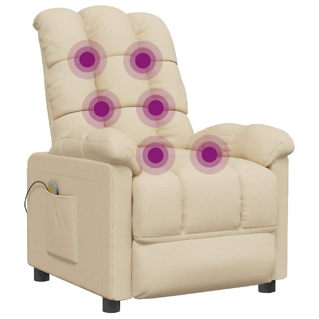 Massage Chair Cream Fabric Price