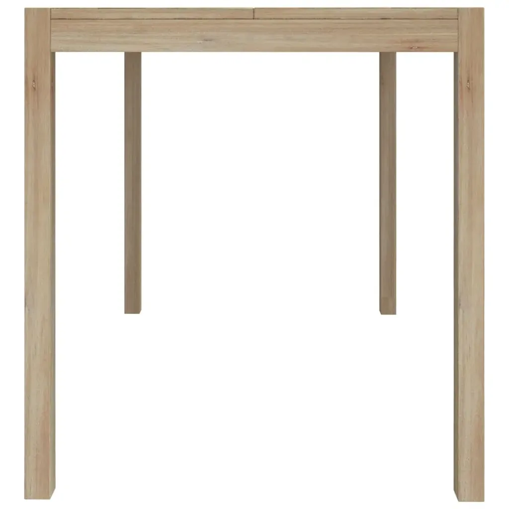 Dining Table 110x70x75 cm Solid Wood Acacia Price