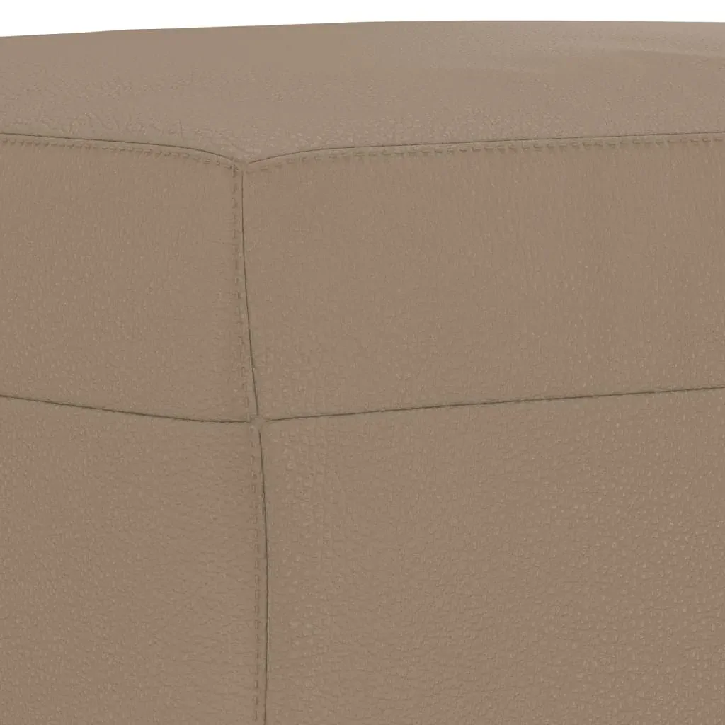 Footstool Cappuccino 70x55x41 cm Faux Leather Price