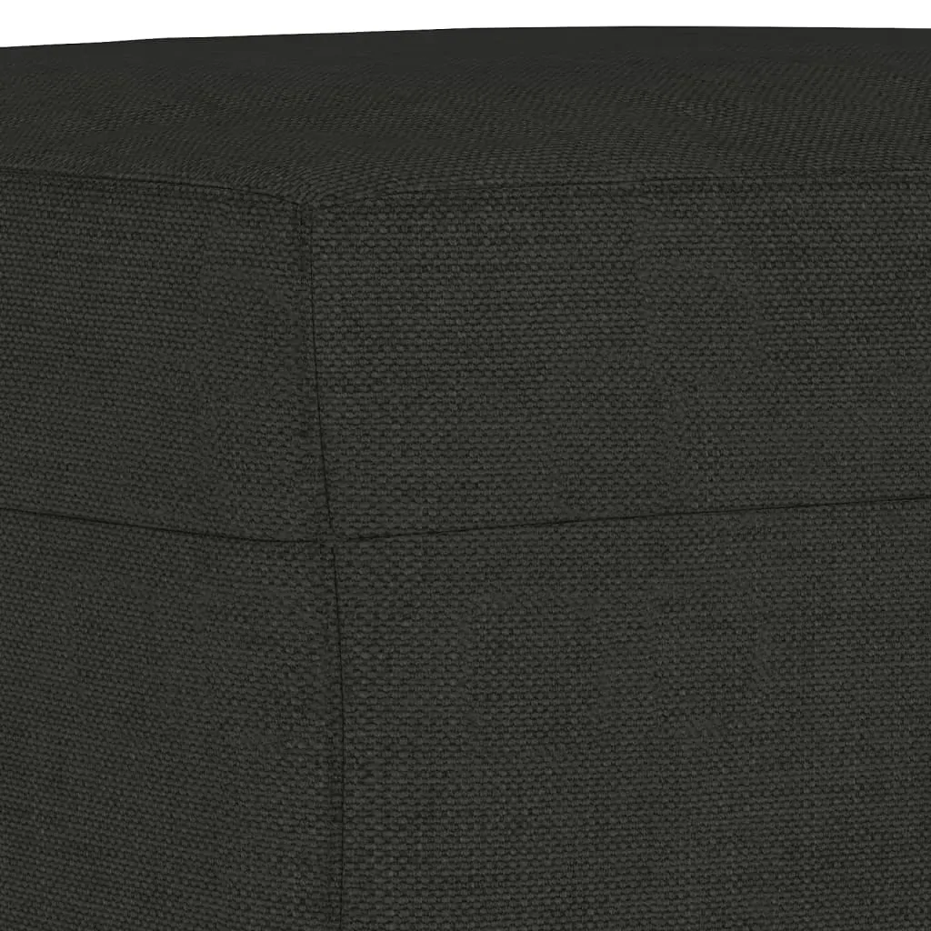 Footstool Black 60x50x41 cm Fabric Price