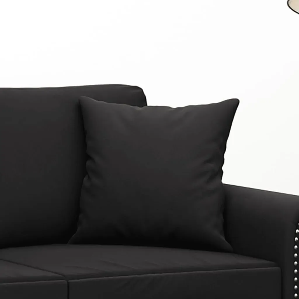 Throw Pillows 2 pcs Black 40x40 cm Velvet Price
