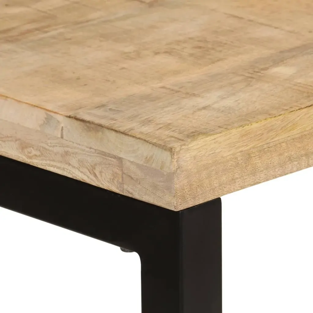Dining Table 110x50x76 cm Solid Wood Mango Price