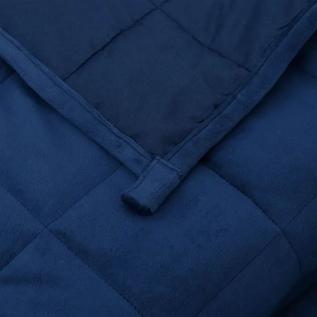 Weighted Blanket Blue 120x180 cm 9 kg Fabric Price