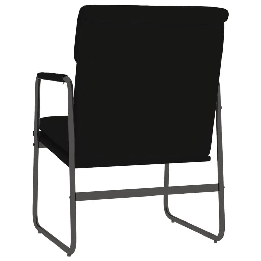 Lounge Chair Black 55x64x80 cm Faux Leather Price