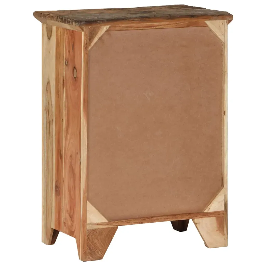 Sideboard 55x33x75 cm Solid Wood Acacia and Reclaimed Price
