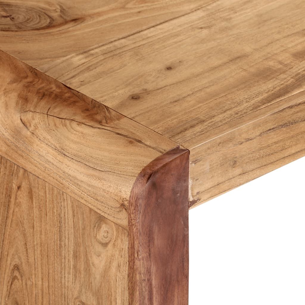 TV Stand 110x33x33 cm Solid Wood Acacia Price