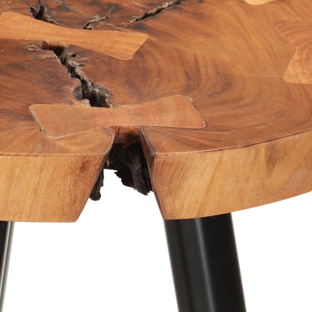 Log Bar Table Ø53x105 cm Solid Wood Acacia Price