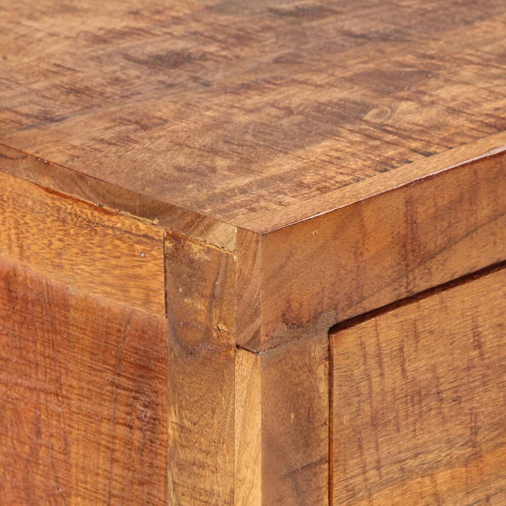 Console Table 120x32x80 cm Solid Rough Wood Acacia Price