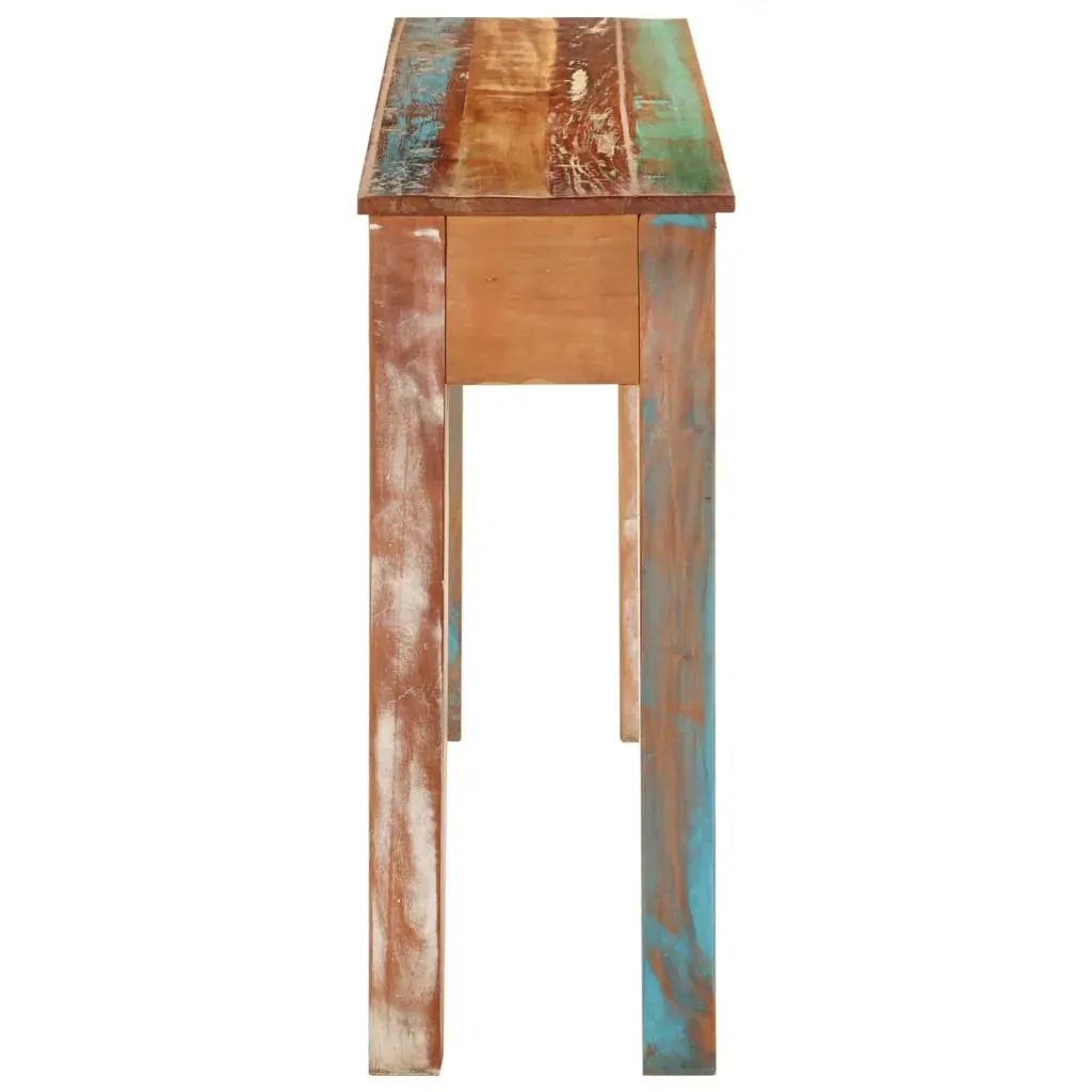 Console Table 110x30x75 cm Solid Wood Reclaimed Price