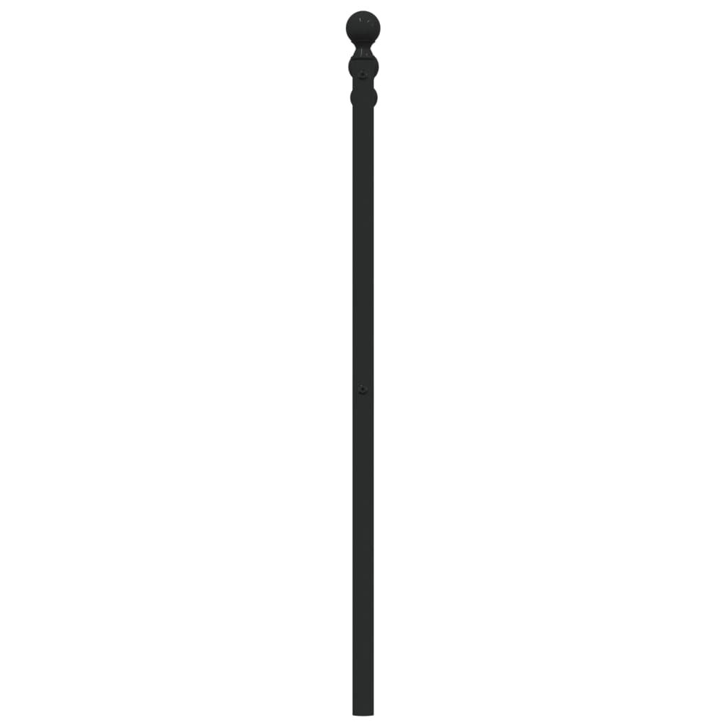 Metal Headboard Black 107 cm King Single Price