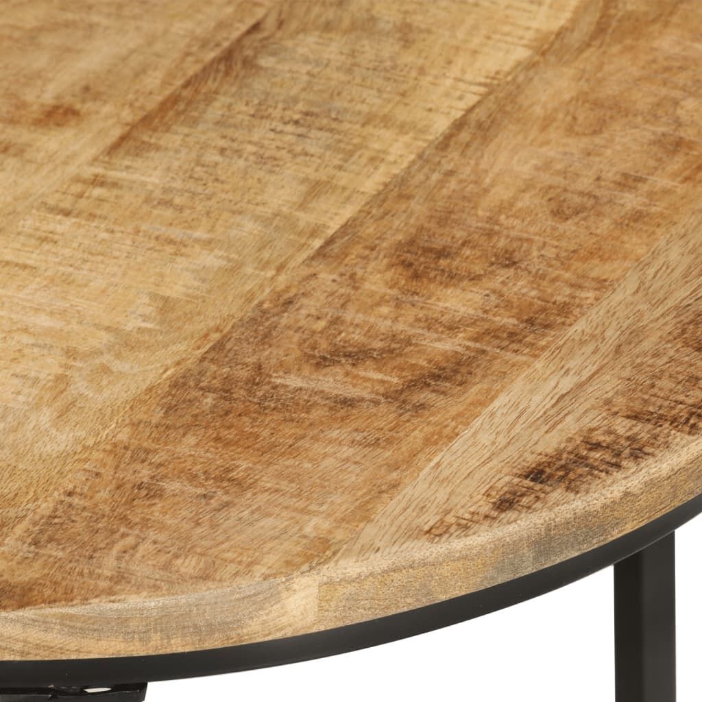 Nesting Tables 3 pcs Solid Rough Wood Mango Price