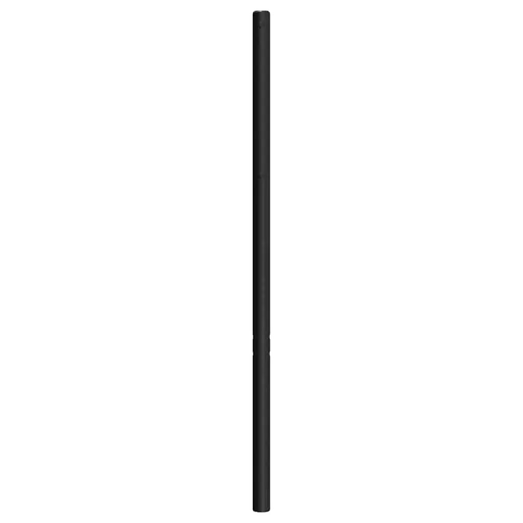 Metal Headboard Black 183 cm King Price