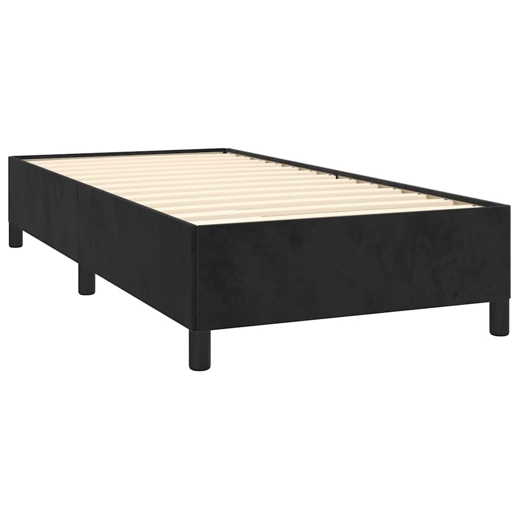 Bed Frame without Mattress Black King Single Size Velvet Price