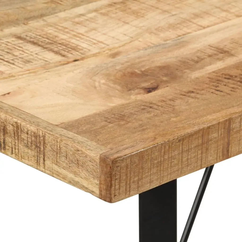 Bar Table 110x55x107 cm Solid Wood Mango and Iron Price