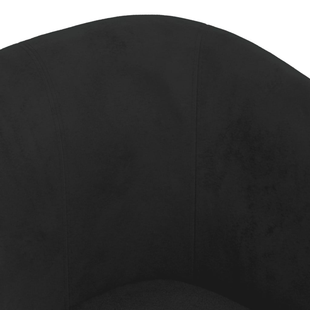 Tub Chair Black Velvet Price