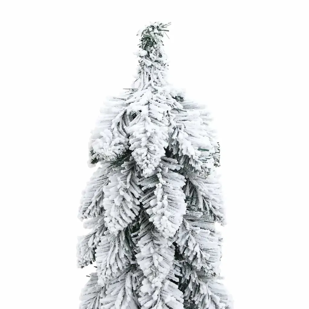 Artificial Pre-lit Christmas Tree with 30 LEDs and Flocked Snow 60 cm Price