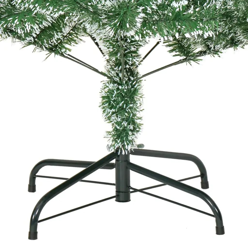 Artificial Christmas Tree with Flocked Snow Green 150 cm Price