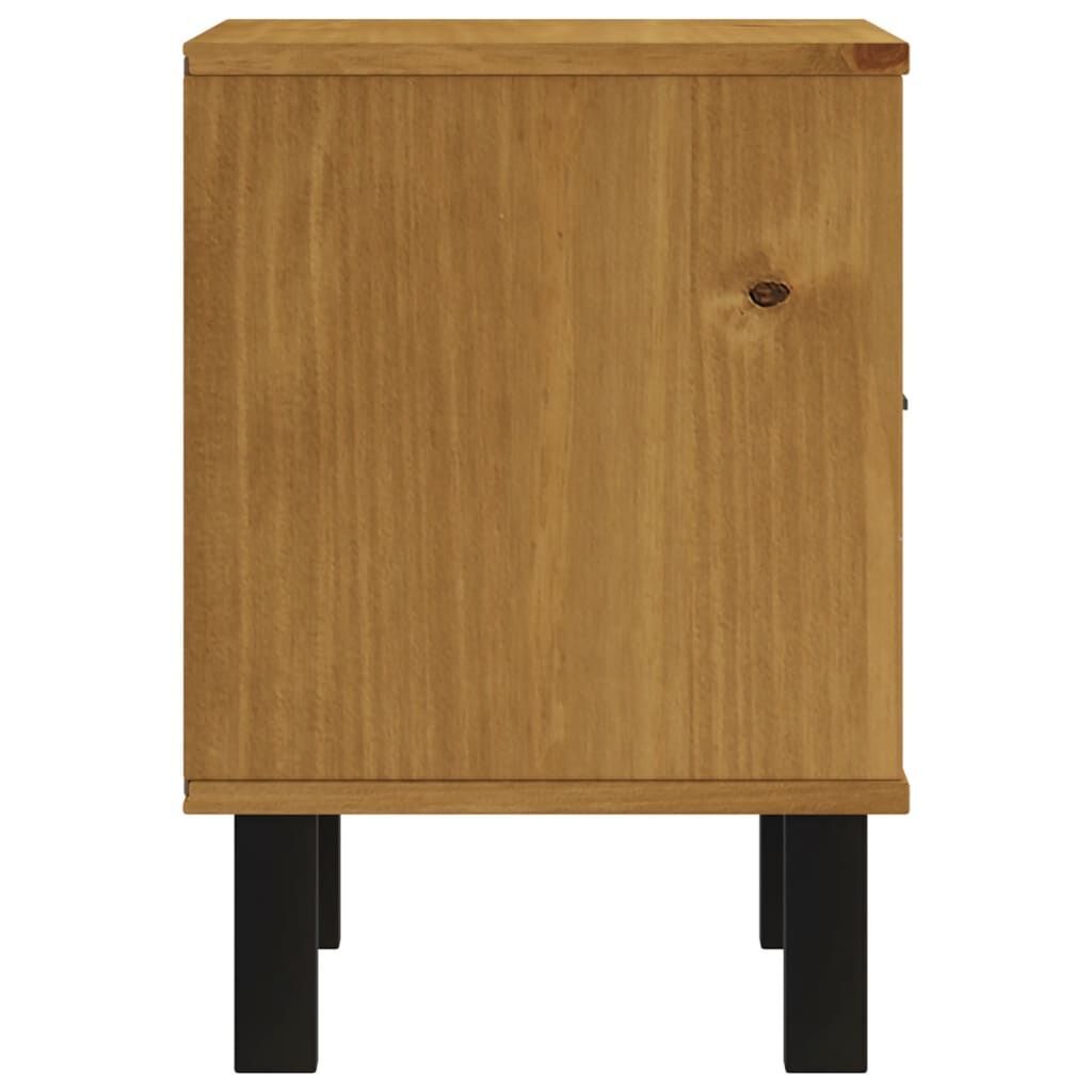 Bedside Cabinet FLAM 40x35x50 cm Solid Wood Pine Price